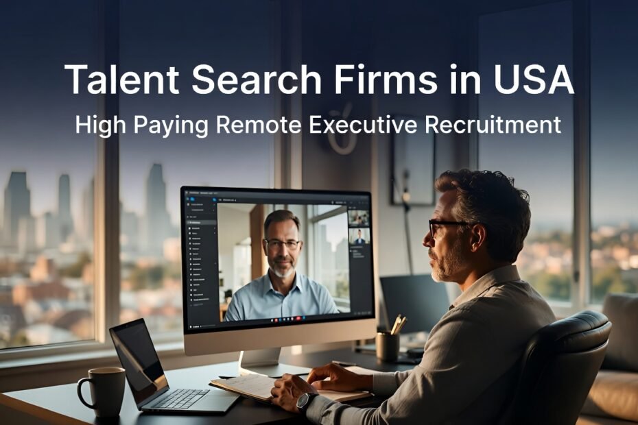 Talent Search Firms in USA High Paying Remote Executive Recruitment: Your No-Fluff 2026 Guide to Landing Six-Figure Remote Leadership Roles