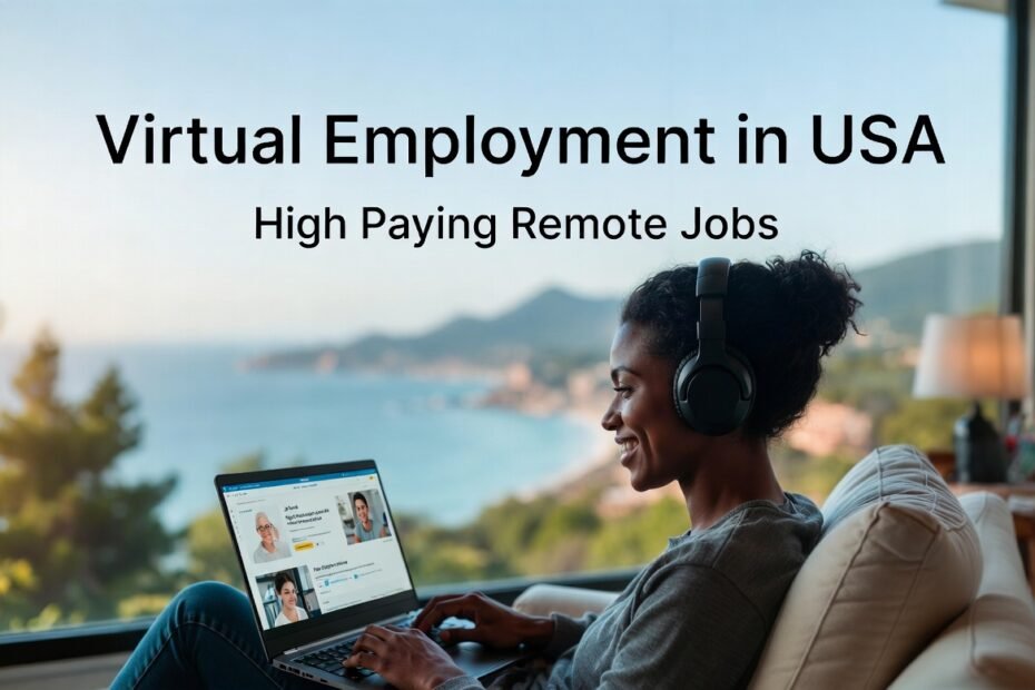 Virtual Employment in USA High Paying Remote Jobs: The 2026 Guide to Landing Lucrative Work-from-Anywhere Roles